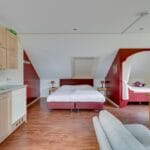 Groepsaccommodatie slaapkamer 1 boven 2