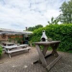 Groepsaccommodatie terras